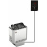 Электрическая печь SAWO NORDEX NR-80Ni2-Z (8,0 кВт, выносной пульт, внутри оцинковка, снаружи нержавейка)